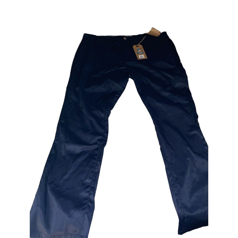 Tailor Vintage Greenwich Slim Fit Men's Navy Blue CottonNylon Pants Size 42 x 32